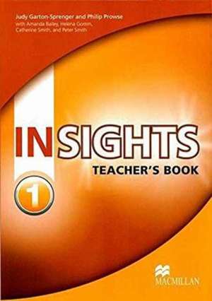 Insights Level 1 Teacher's Book Pack de Judy Garton-Sprenger