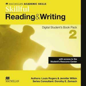 Skillful Level 2 Reading Writing Digital Student's Book Pack de Steve Gershon