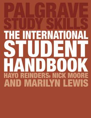 The International Student Handbook de Dr Hayo Reinders