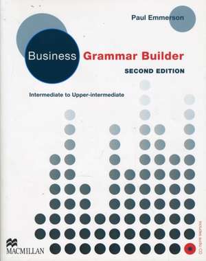 Business Gram Builder Student's Book Pack New Edition de Paul Emmerson