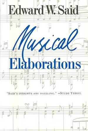 Musical Elaborations de E Said