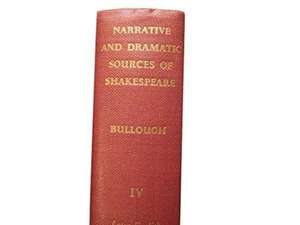 Narrative and Dramatic Sources of Shakespeare V 4 Romances de G Bullough