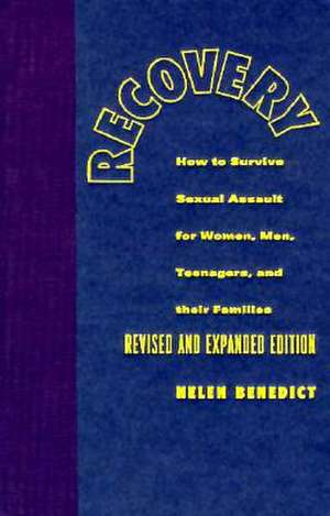 Recovery de Helen Benedict