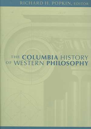 Columbia History of Western Philosophy de Richard Popkin