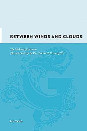 Between Winds and Clouds – The Making of Yunnan (Second Century BCE to Twentieth Century CE) de Bin Yang