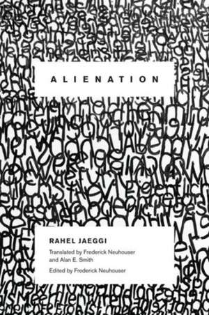 Alienation de Rahel Jaeggi