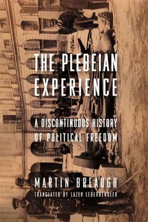 The Plebeian Experience – A Discontinuous History of Political Freedom de Martin Breaugh