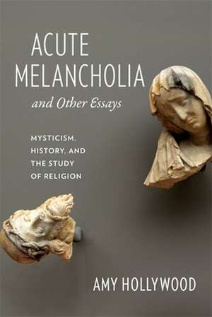 Acute Melancholia and Other Essays – Mysticism, History, and the Study of Religion de Amy Hollywood