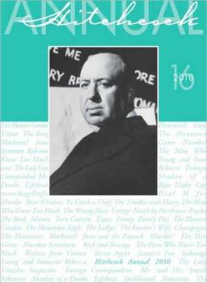 Hitchcock Annual – Volume 16 de Sidney Gottlieb