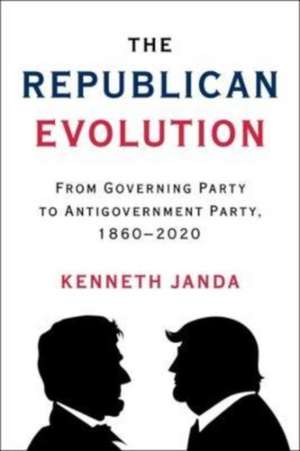 The Republican Evolution – From Governing Party to Antigovernment Party, 1860–2020 de Kenneth Janda