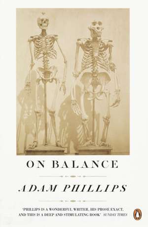 On Balance de Adam Phillips