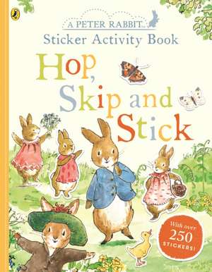 Peter Rabbit Hop, Skip, Stick Sticker Activity de Beatrix Potter