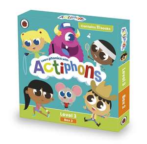 Actiphons Level 3 Box 2: Books 9-19: Learn phonics and get active with Actiphons! de Ladybird