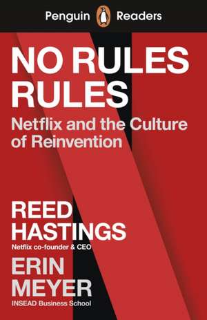 Penguin Readers Level 4: No Rules Rules (ELT Graded Reader) de Reed Hastings