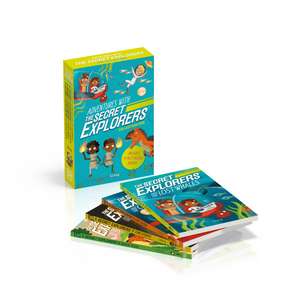 Adventures with The Secret Explorers: Collection One: 4-Book Box Set of Educational Fiction Chapter Books Books de SJ King