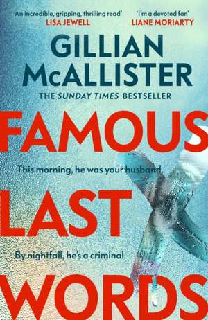 Famous Last Words de Gillian McAllister