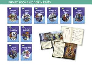 Phonic Books Hidden in Paris: Decodable Books for Older Readers (Alternative Vowel and Consonant Sounds, Common Latin Suffixes) de Phonic Books