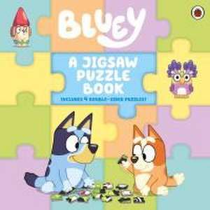 Bluey: A Jigsaw Puzzle Book de Bluey