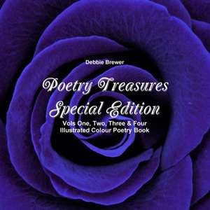 Poetry Treasures - Special Edition Vols One, Two, Three & Four Illustrated Colour Poetry Book de Debbie Brewer