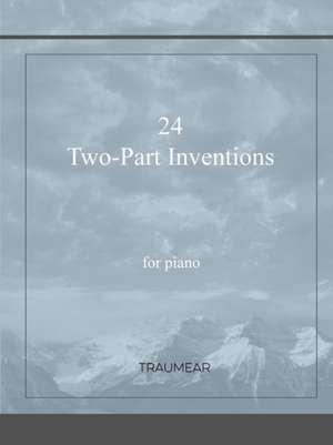 24 Two-Part Inventions de Traumear