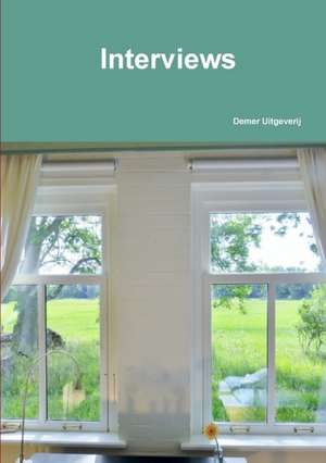 Interviews de Dichters En Schrijvers