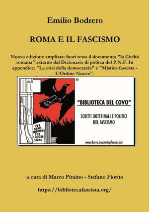 Roma e il Fascismo de Marco Piraino