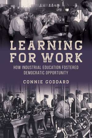 Learning for Work: How Industrial Education Fostered Democratic Opportunity de Connie Goddard