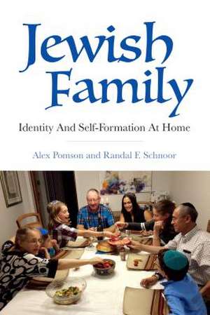 Jewish Family – Identity and Self–Formation at Home de Alex Pomson