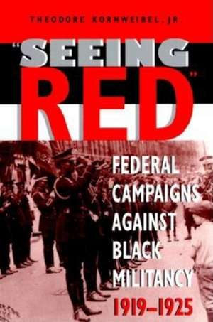 Seeing Red – Federal Campaigns against Black Militancy, 1919–1925 de Jr. Kornweibel