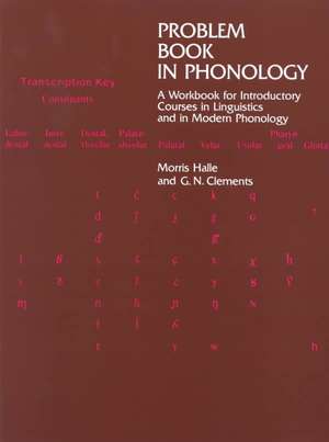 Problem Book in Phonology – A`Workbook for Courses in Intro Linguistics de M Halle