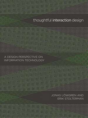 Thoughtful Interaction Design de Jonas Lowgren