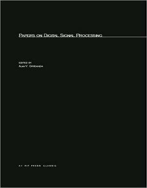 Papers on Digital Signal Processing de Alan V Oppenheim