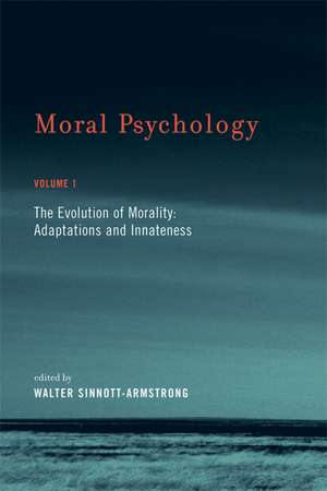 Moral Psychology V 1 – The Evolution of Morality – Adaptation and Innateness de Walter Sinnott–armstro