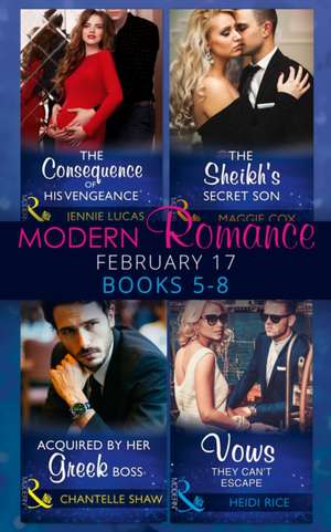 Modern Romance February Books 5-8 de Jennie Lucas