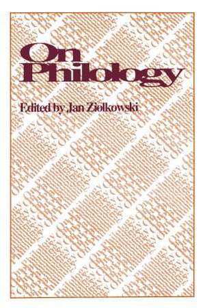 On Philology de Jan Ziolkowski