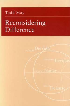 Reconsidering Difference de Todd May