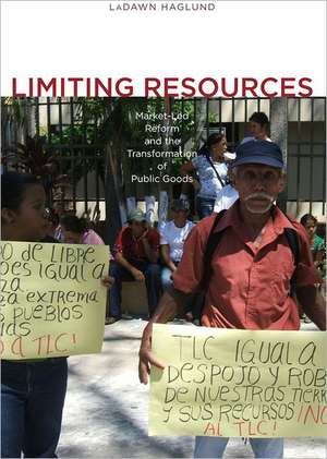 Limiting Resources – Market–Led Reform and the Transformation of Public Goods de Ladawn Haglund