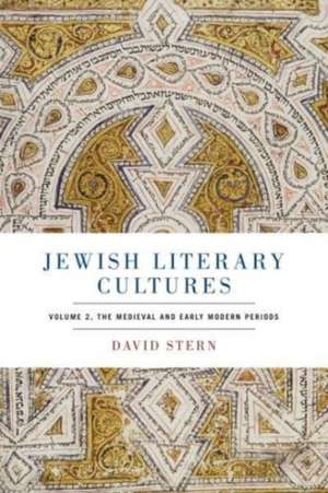 Jewish Literary Cultures de David Stern