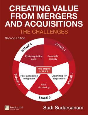 Creating Value from Mergers and Acquisitions de Sudi Sudarsanam