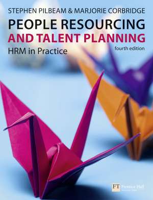 People Resourcing and Talent Planning de Marjorie Corbridge