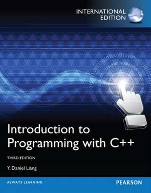 Introduction to Programming with C++ de Y. Liang