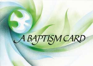 Baptism Card B306 de Spck