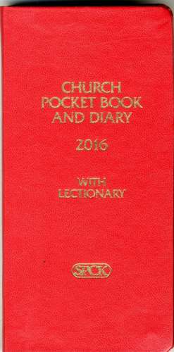 Church Pocket Book and Diary: Red