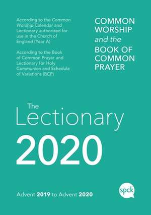 Common Worship Lectionary 2020 de .