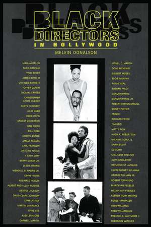 Black Directors in Hollywood de Melvin Donalson