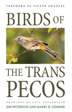 Birds of the Trans-Pecos de Jim Peterson