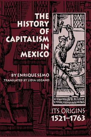 The History of Capitalism in Mexico: Its Origins, 1521–1763 de Enrique Semo