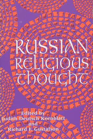 Russian Religious Thought de Judith Deutsch Kornblatt