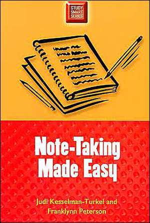 Note-Taking Made Easy de Judi Kesselman-Turkel