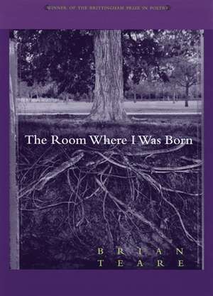 Room Where I Was Born de Brian Teare